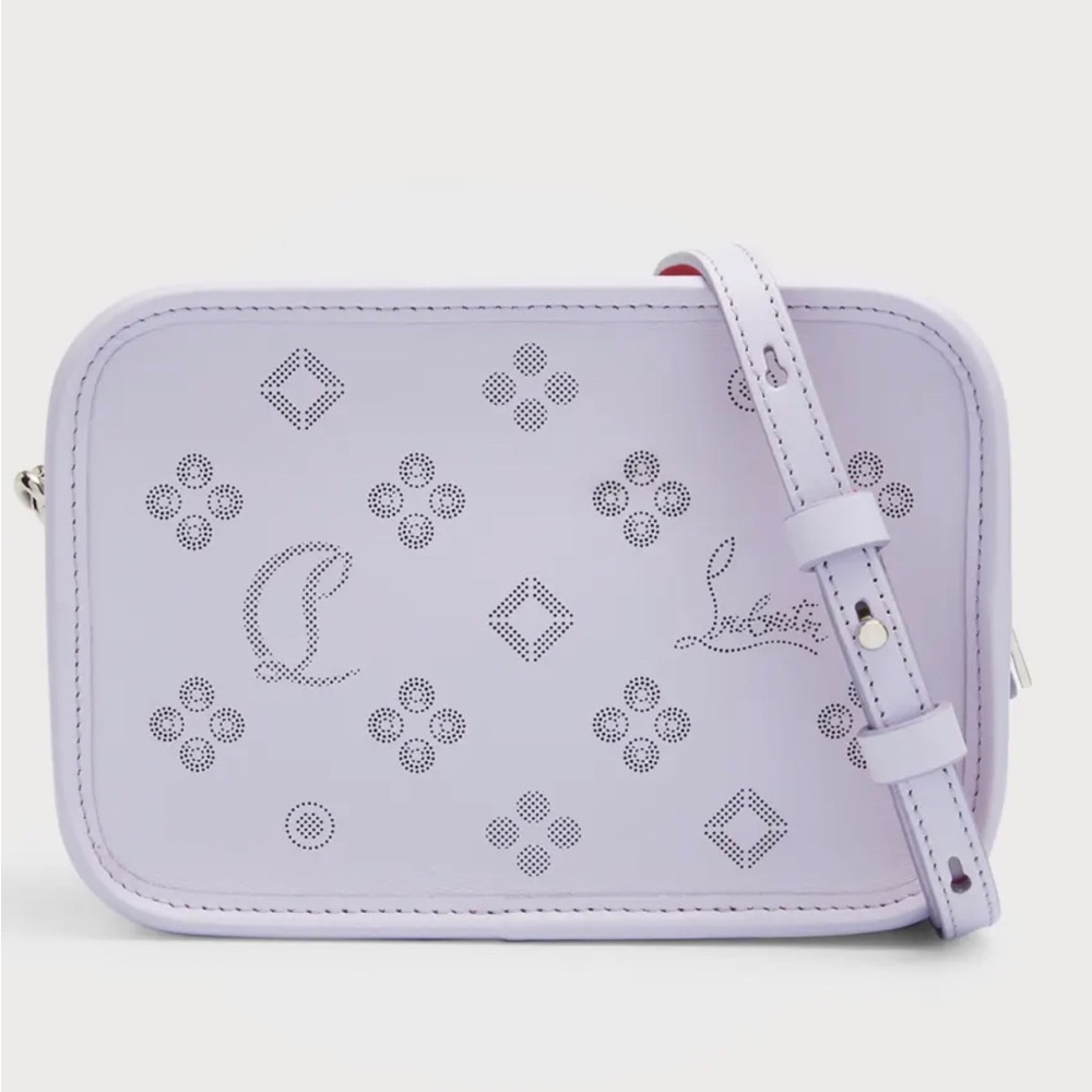 NWT CHRISTIAN LOUBOUTIN Radioloubi Small Leather Crossbody Bag